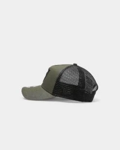 New Era Las Vegas Raiders 9FORTY A-Frame Trucker Snapback Olive/Black 14 New Era Las Vegas Raiders 9FORTY A-Frame Trucker Snapback Olive/Black -Culture Kings 01010757 YO102 default 0070