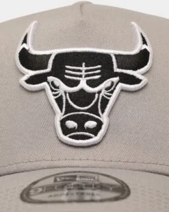 New Era Chicago Bulls 9FORTY A-Frame Snapback Grey/Black/White -Culture Kings 01016808 YG807 default 0050