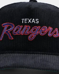 New Era Texas Rangers "Black Cord" Old Golfer Snapback Black -Culture Kings 01019402 YB001 default 00060