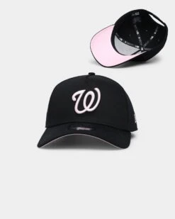 New Era Washington Nationals 9FORTY A-Frame Snapback Black