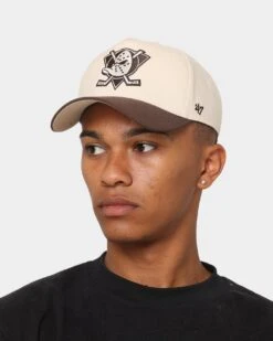 '47 BRAND 47 Brand Anaheim Ducks 'Cookies & Cream' Replica MVP DT Snapback Natural/Brown -Culture Kings 01023366 YN005 mens 0100 c3e1539c f23f 417c ae20 0c6845c105db