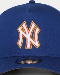 New Era New York Yankees "Cereal" 9FORTY A-Frame Snapback Light Royal -Culture Kings 01024345 YL233 default 050