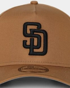 New Era San Diego Padres 'Wheat' 9FORTY A-Frame Snapback Wheat/Black -Culture Kings 01024384 YW002 default 0050