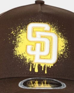 New Era San Diego Padres 'Spray Paint Glow' 9FORTY A-Frame Snapback Original Team Colours 15 New Era San Diego Padres 'Spray Paint Glow' 9FORTY A-Frame Snapback Original Team Colours -Culture Kings 01024904 YO060 default 0050
