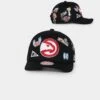Mitchell & Ness Atlanta Hawks 'Hand Drawn Doodle' Pro Crown Snapback Black -Culture Kings 01026583 YB001 default 0010