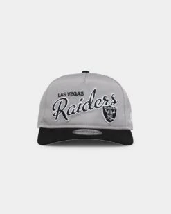 New Era Las Vegas Raiders '2Tone Team Script' Golfer Snapback Original Team Colours