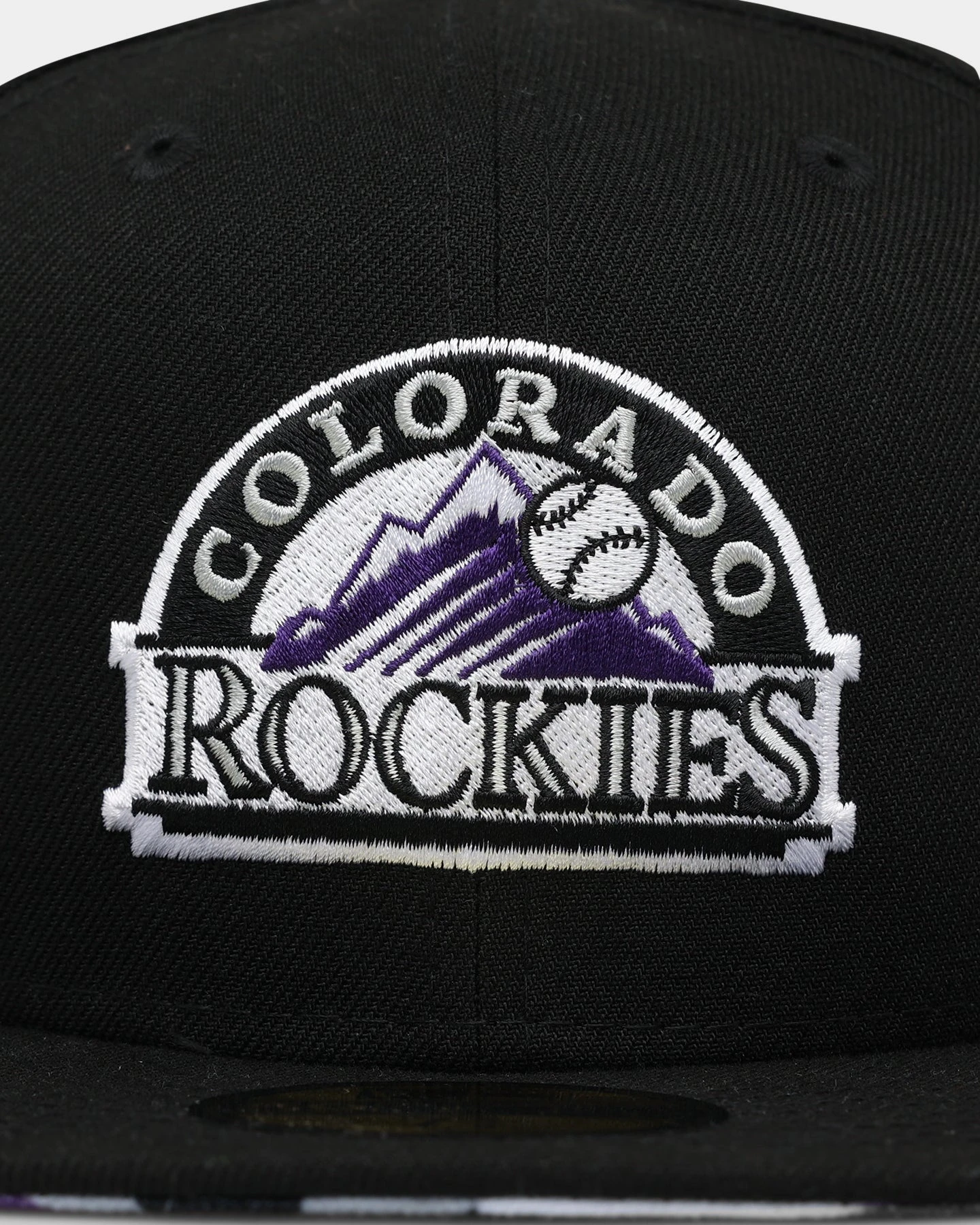 New Era Colorado Rockies 'Camo Undervisor' 59FIFTY Fitted Black 7 New Era Colorado Rockies 'Camo Undervisor' 59FIFTY Fitted Black - Image 5