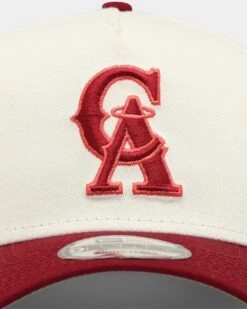 New Era California Angels 'Certified Lover 2.0' 9FORTY A-Frame Snapback Chrome White 13 New Era California Angels 'Certified Lover 2.0' 9FORTY A-Frame Snapback Chrome White -Culture Kings 01028487 YC458 default 0050
