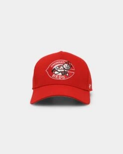 '47 BRAND 47 Brand Cincinnati Reds Cooperstown Retro Logo 47 MVP DT Snapback Red