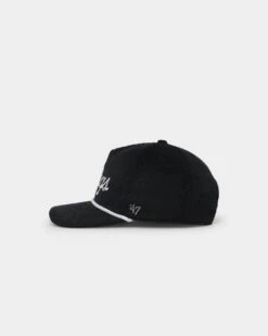 '47 BRAND 47 Brand Los Angeles Kings 'NHL Corduroy Team Script' Corduroy Crossrope 47 Hitch Snapback Black -Culture Kings 01029100 YB001 default 0040