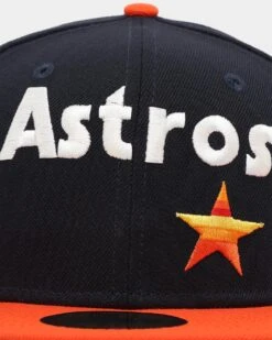 New Era Houston Astros 'Retro Script' 59FIFTY Fitted OTC -Culture Kings 01029216 YO060 default 0050