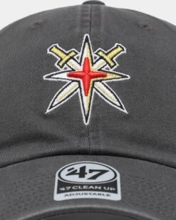 '47 BRAND 47 Brand Las Vegas Golden Knights 47 Clean Up Strapback Charcoal -Culture Kings 01029454 YC300 default 0050