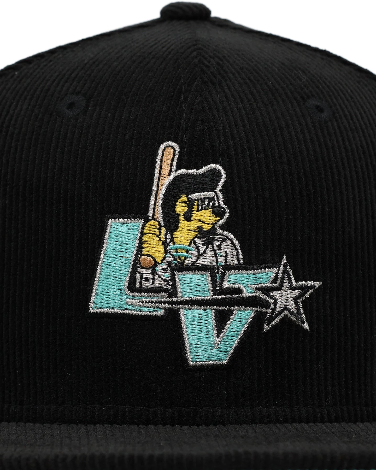 New Era Las Vegas Stars 'Black Cord Blue Tint' 59FIFTY Fitted Black 7 New Era Las Vegas Stars 'Black Cord Blue Tint' 59FIFTY Fitted Black - Image 5
