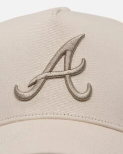 '47 BRAND 47 Brand Atlanta Braves 'Caramel Swirl' Sure Shot TT Cotton MVP Snapback Natural/Khaki -Culture Kings 01029506 YN139 default 000050