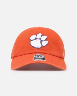 '47 BRAND 47 Brand Clemson Tigers 47 Clean Up Strapback Orange