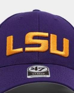 '47 BRAND 47 Brand Louisiana State Tigers LSU '47 MVP Strapback Purple -Culture Kings 01029549 YP200 default 0050
