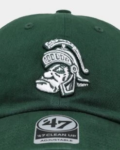 '47 BRAND 47 Brand Michigan State Spartans '47 Clean Up Strapback Dark Green -Culture Kings 01029553 YD009 default 0050