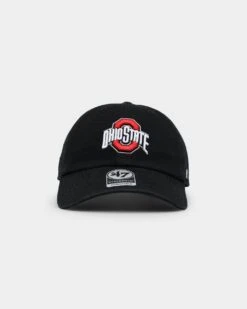 '47 BRAND 47 Brand Ohio State Buckeyes '47 Clean Up Strapback Black