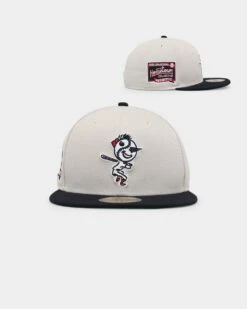 New Era Tulsa Oil Drillers 'Batter Up' 59FIFTY Fitted Stone