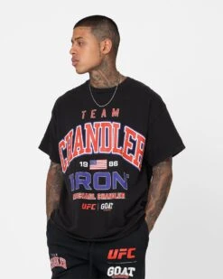 Goat Crew X UFC Michael Chandler Team Chandler T-Shirt Black Wash 13 Goat Crew X UFC Michael Chandler Team Chandler T-Shirt Black Wash -Culture Kings 01029936 YB295 mens 0060