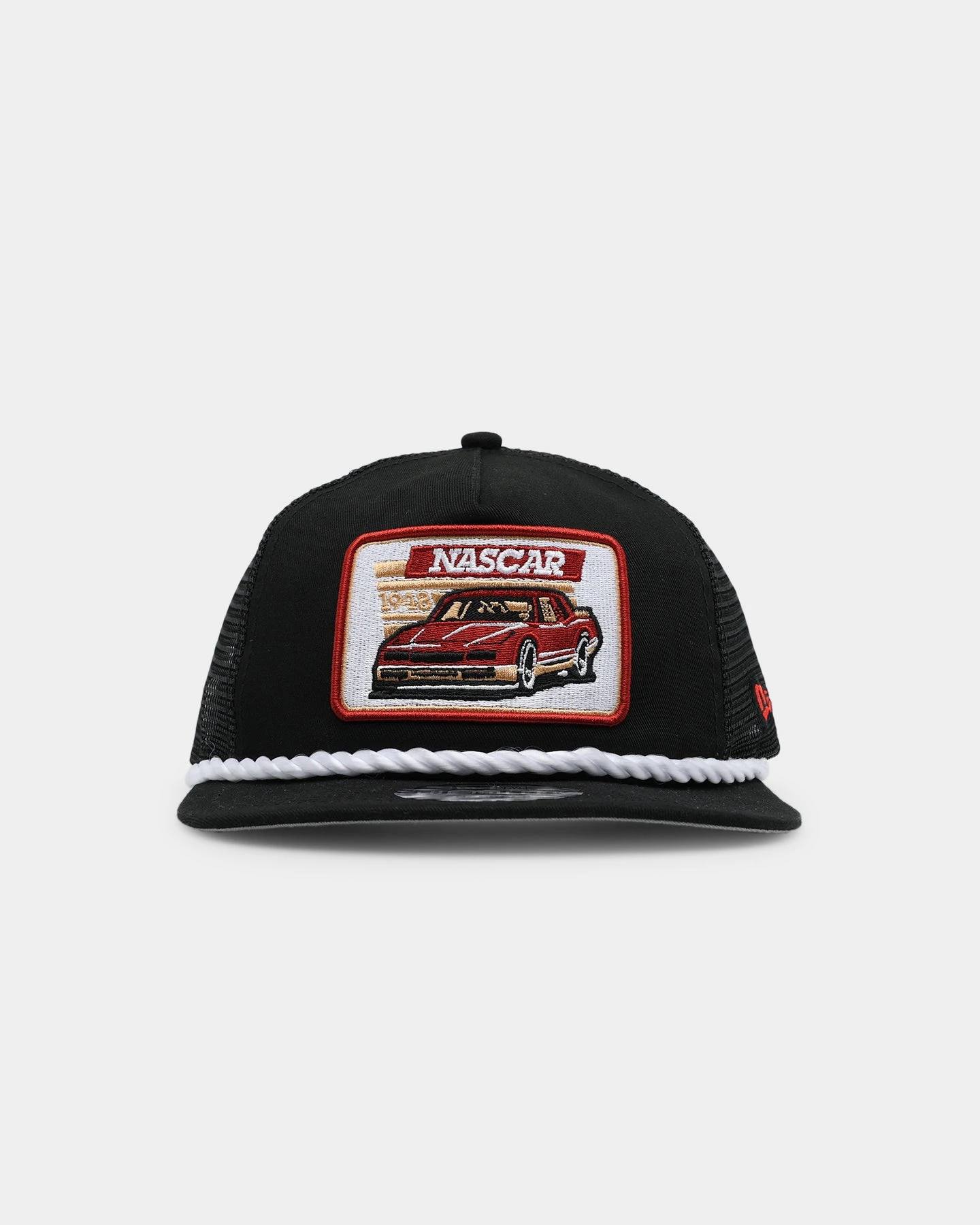 New Era X Nascar Sponsors Black 48 Golfer Trucker Snapback Black 3 New Era X Nascar Sponsors Black 48 Golfer Trucker Snapback Black