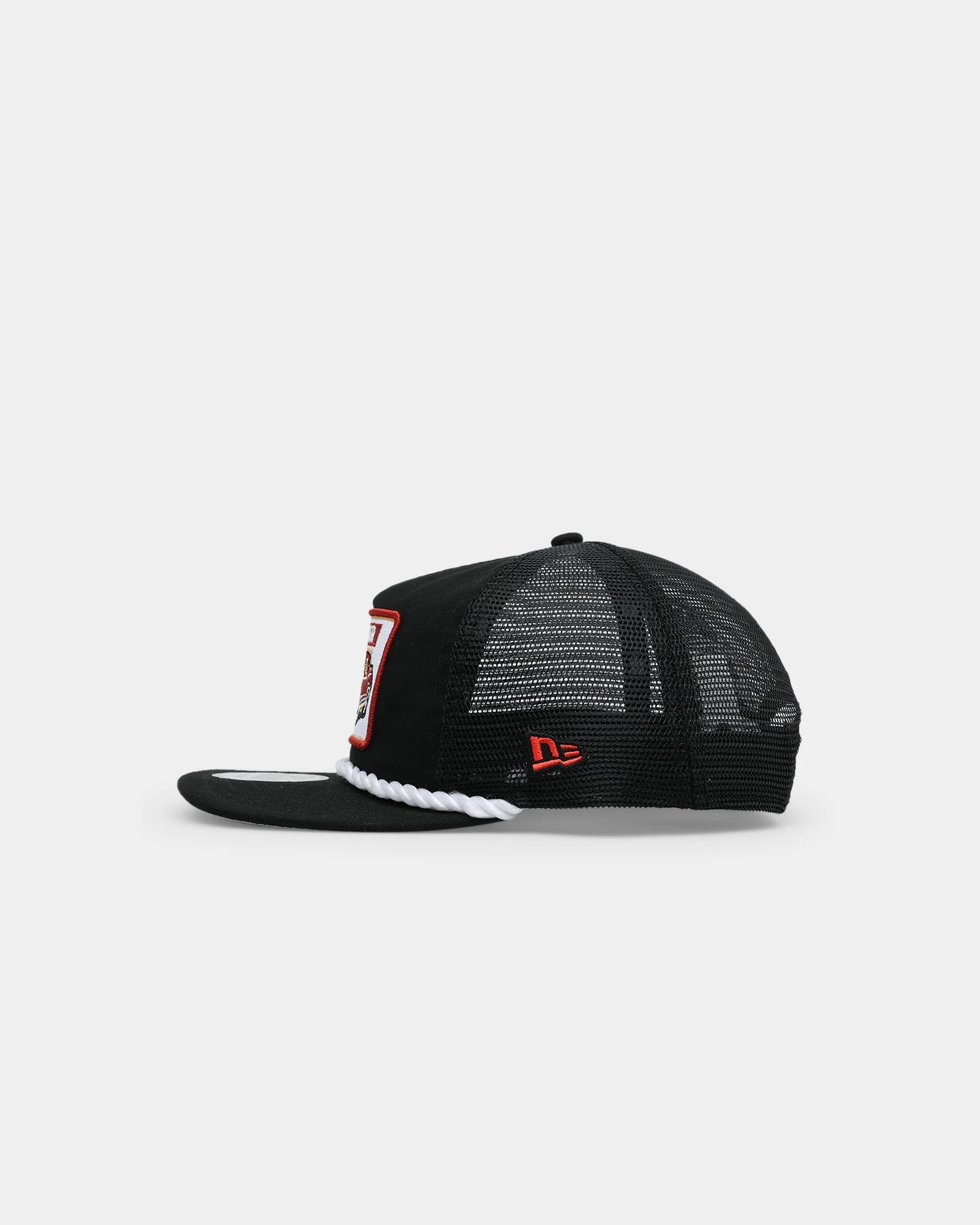 New Era X Nascar Sponsors Black 48 Golfer Trucker Snapback Black 6 New Era X Nascar Sponsors Black 48 Golfer Trucker Snapback Black - Image 4