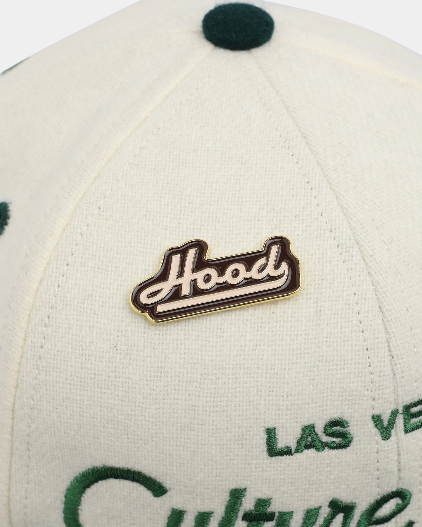 Hood X Culture Kings Las Vegas Collab Original Snapback White/Forest 9 Hood X Culture Kings Las Vegas Collab Original Snapback White/Forest - Image 7