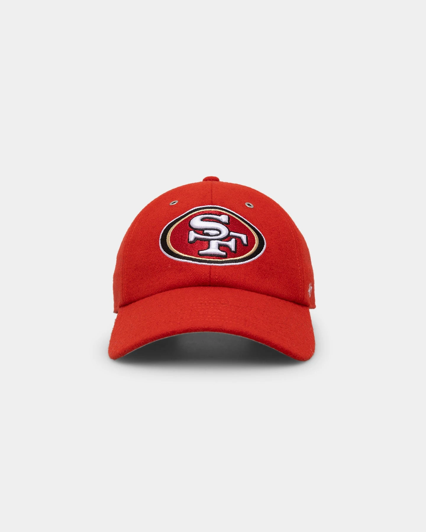 '47 BRAND 47 Brand San Francisco 49ers Wooly '47 Clean Up Strapback Red 3 '47 BRAND 47 Brand San Francisco 49ers Wooly '47 Clean Up Strapback Red