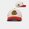 '47 BRAND 47 Brand Chicago Blackhawks Wooly Offside Sure Shot 47 MVP DT Snapback Natural/Red -Culture Kings 01030714 YN016 default 0010
