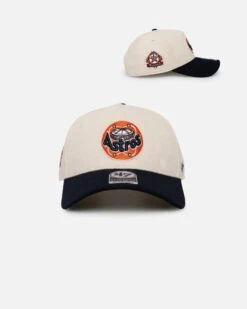 '47 BRAND 47 Brand Houston Astros 'Wooly Offside DT' Sure Shot Snapback Natural/Navy