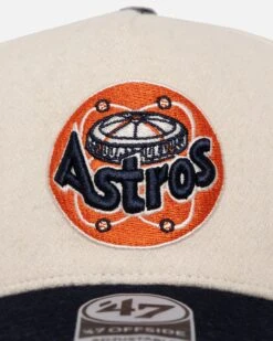 '47 BRAND 47 Brand Houston Astros 'Wooly Offside DT' Sure Shot Snapback Natural/Navy -Culture Kings 01030715 YN012 default 00050