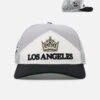 Pro Standard Los Angeles Kings Chevron Pinch Front Trucker Snapback Gray -Culture Kings 01030972 YG254 default 0010