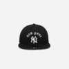 New Era New York Yankees 'Gothic Arch' 59FIFTY Fitted Black/White -Culture Kings 01031147 YB012 default 0010