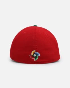 New Era Mexico National Baseball Team 'World Baseball Classic Mexico' 59FIFTY Fitted Scarlet/Kelly Green -Culture Kings 01031199 YS795 default 000020