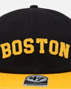 '47 BRAND 47 Brand Boston Bruins 'Legacy 47 Captain RL' Club Legacy '47 Captain Snapback Black 12 '47 BRAND 47 Brand Boston Bruins 'Legacy 47 Captain RL' Club Legacy '47 Captain Snapback Black -Culture Kings 01031230 YB001 default 0050