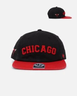 '47 BRAND 47 Brand Chicago Bulls 'Legacy 47 Captain RL' Club Legacy '47 Captain Snapback Black