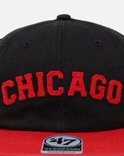 '47 BRAND 47 Brand Chicago Bulls 'Legacy 47 Captain RL' Club Legacy '47 Captain Snapback Black -Culture Kings 01031232 YB001 default 0050