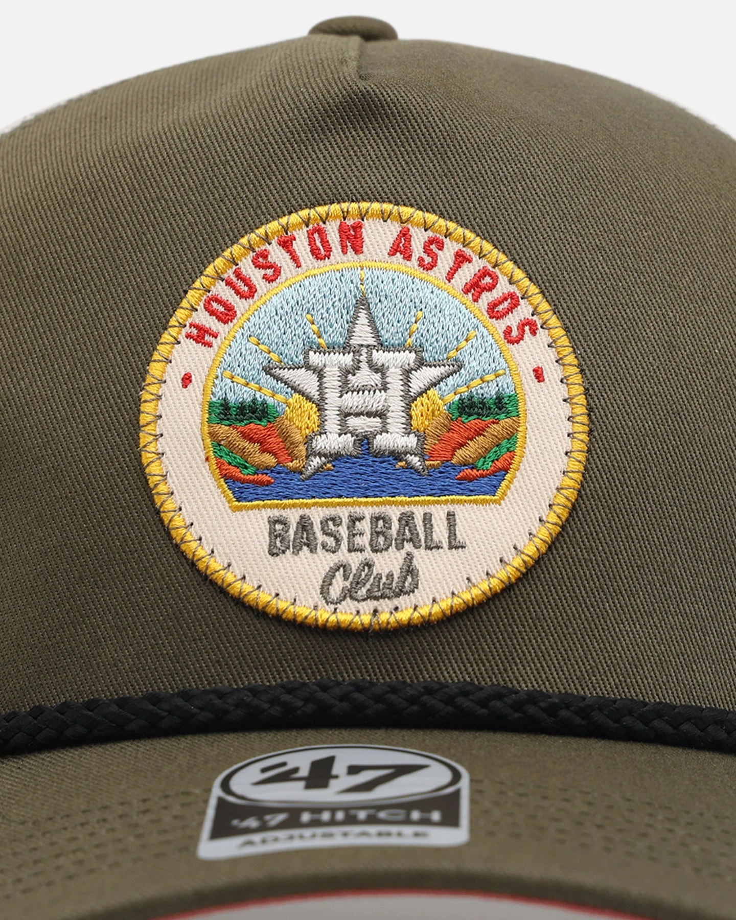 '47 BRAND 47 Brand Houston Astros 'Casting Call' '47 Hitch Trucker Snapback Sandalwood 7 '47 BRAND 47 Brand Houston Astros 'Casting Call' '47 Hitch Trucker Snapback Sandalwood - Image 5