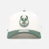 New Era Milwaukee Bucks 'NBA X Hyperfly' 9FORTY A-Frame Snapback Chrome White 1 New Era Milwaukee Bucks 'NBA X Hyperfly' 9FORTY A-Frame Snapback Chrome White -Culture Kings 01031277 YC458 default 000010