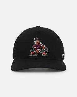 '47 BRAND 47 Brand Arizona Coyotes Mesh '47 Hitch Trucker Snapback Black/Team