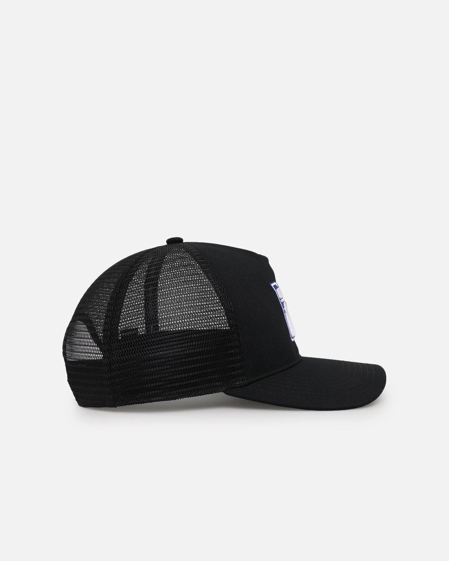 '47 BRAND 47 Brand New York Rangers Mesh '47 Hitch Trucker Snapback Black/Team 5 '47 BRAND 47 Brand New York Rangers Mesh '47 Hitch Trucker Snapback Black/Team - Image 3