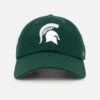 '47 BRAND 47 Brand Michigan State Spartans Wooly Clean Up Strapback Dark Green