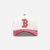 New Era Boston Red Sox 'Premium Corduroy Velvet' 9FORTY A-Frame Snapback Chrome White/Cardinal -Culture Kings 01031840 YE170 default 010