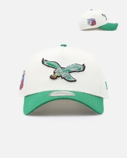 New Era Philadelphia Eagles 'NFL City Originals' 9FORTY A-Frame Snapback Chrome White/OTC