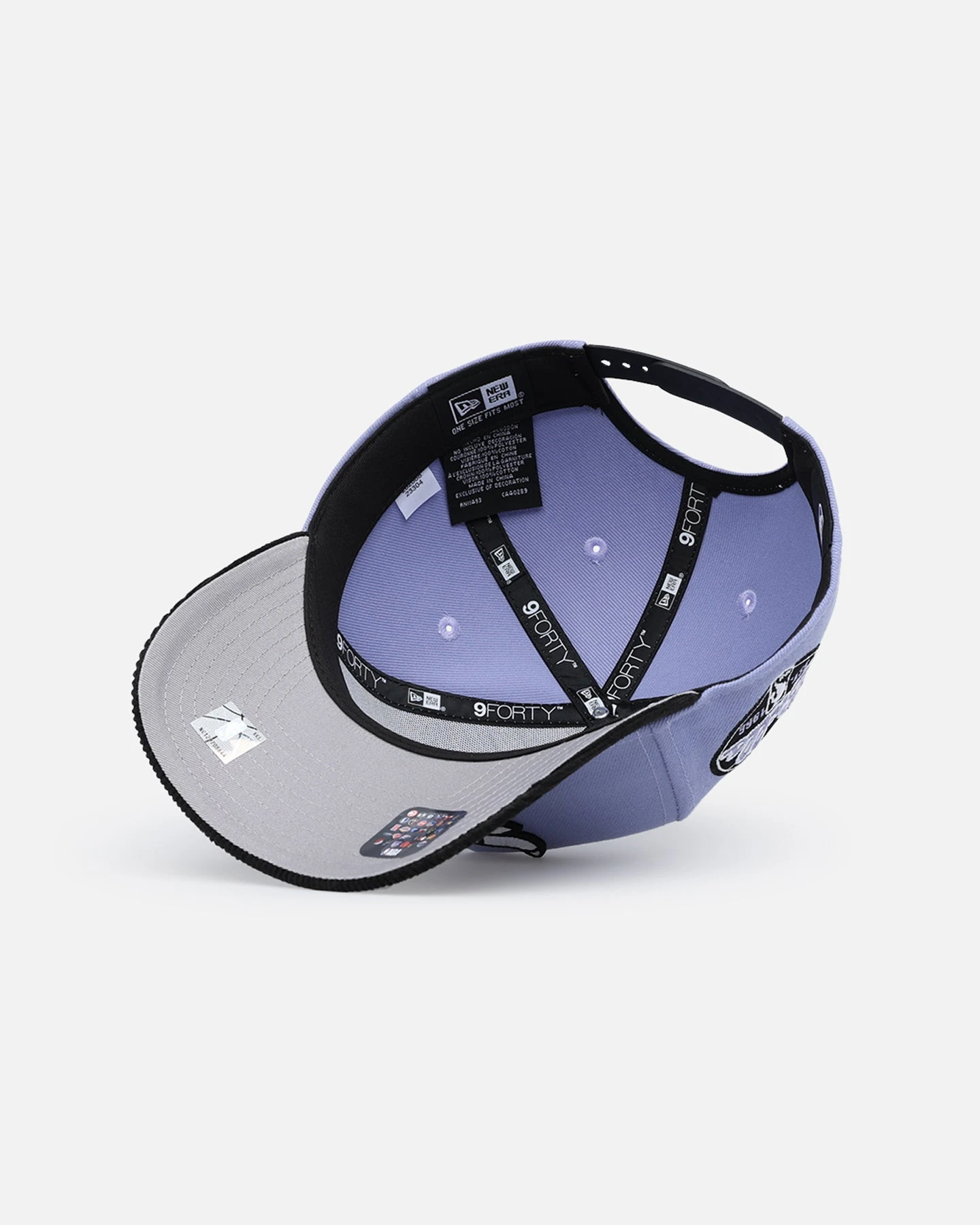 New Era Chicago Bulls 9FORTY A-Frame Snapback Lavender/Black 9 New Era Chicago Bulls 9FORTY A-Frame Snapback Lavender/Black - Image 7