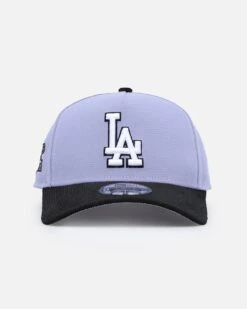 New Era Los Angeles Dodgers 9FORTY A-Frame Snapback Lavender/Black