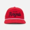 '47 BRAND 47 Brand Anaheim Angels 'MLB Opening Day' Corduroy Crossrope Hitch Snapback Red