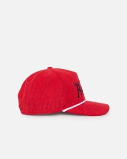 '47 BRAND 47 Brand Anaheim Angels 'MLB Opening Day' Corduroy Crossrope Hitch Snapback Red -Culture Kings 01032185 YR001 default 000030