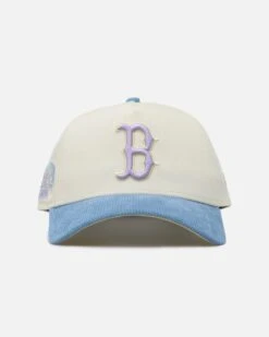 New Era Boston Red Sox 'Easter Corduroy' 9FORTY A-Frame Snapback White/Blue
