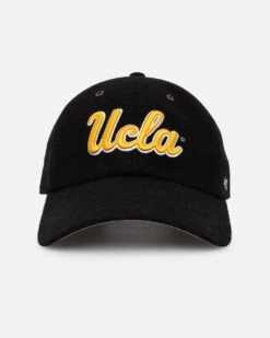 '47 BRAND 47 Brand UCLA Bruins Wooly Clean Up Strapback Black